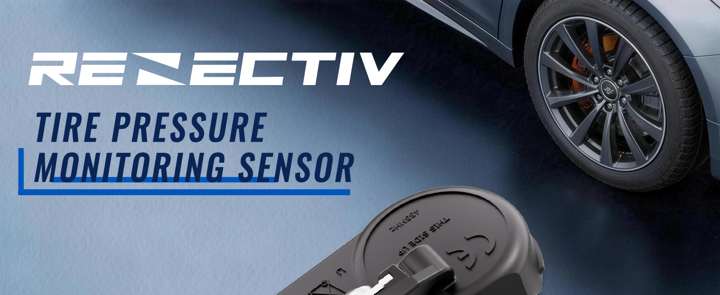 Jsueng TPMS Sensor,433Mhz Tire Pressure Monitoring Sensor