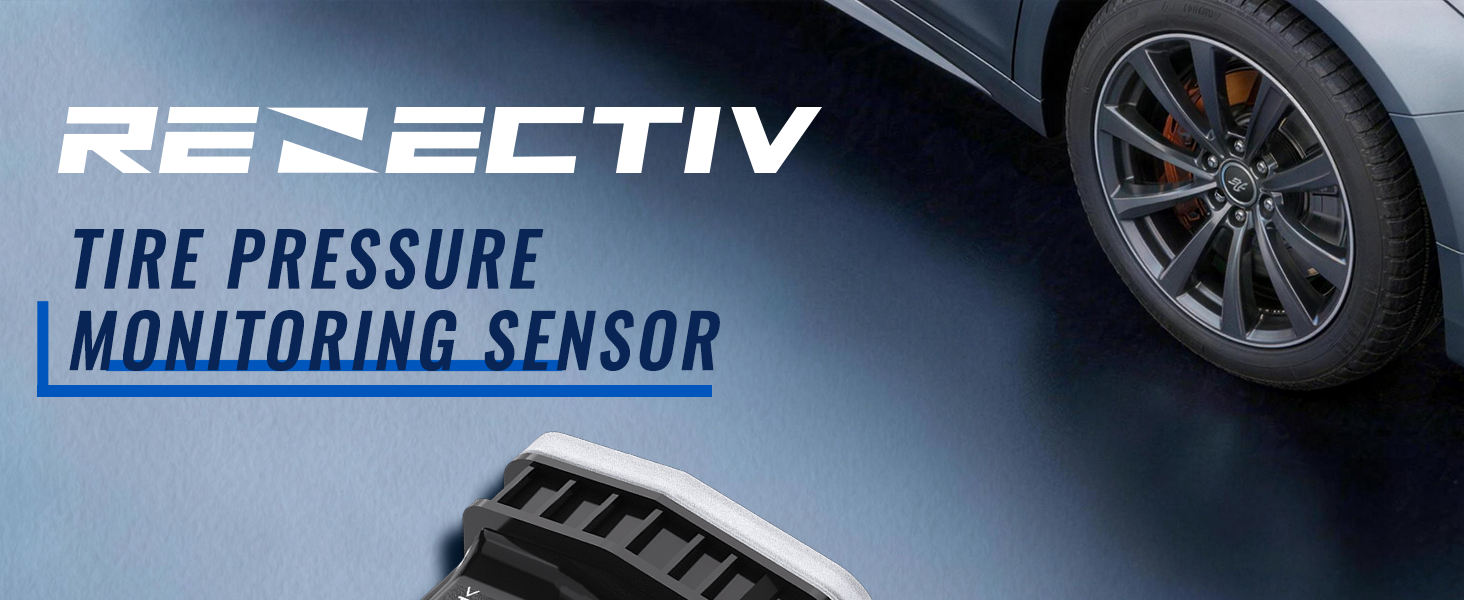 Jsueng TPMS Sensor,433MHz Tire Pressure Monitoring System Sensor Set of 1