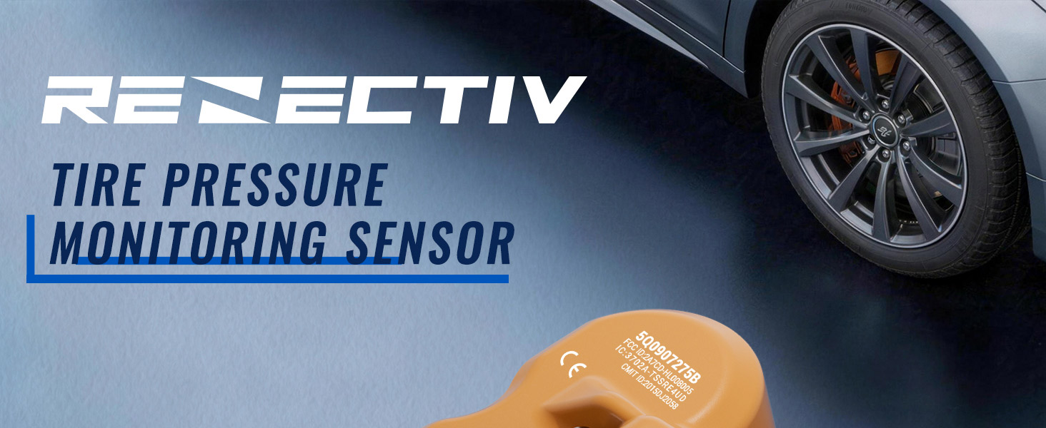 TPMS Sensor,433MHz BMW Tire Pressure Monitoring System Sensor Set of 1