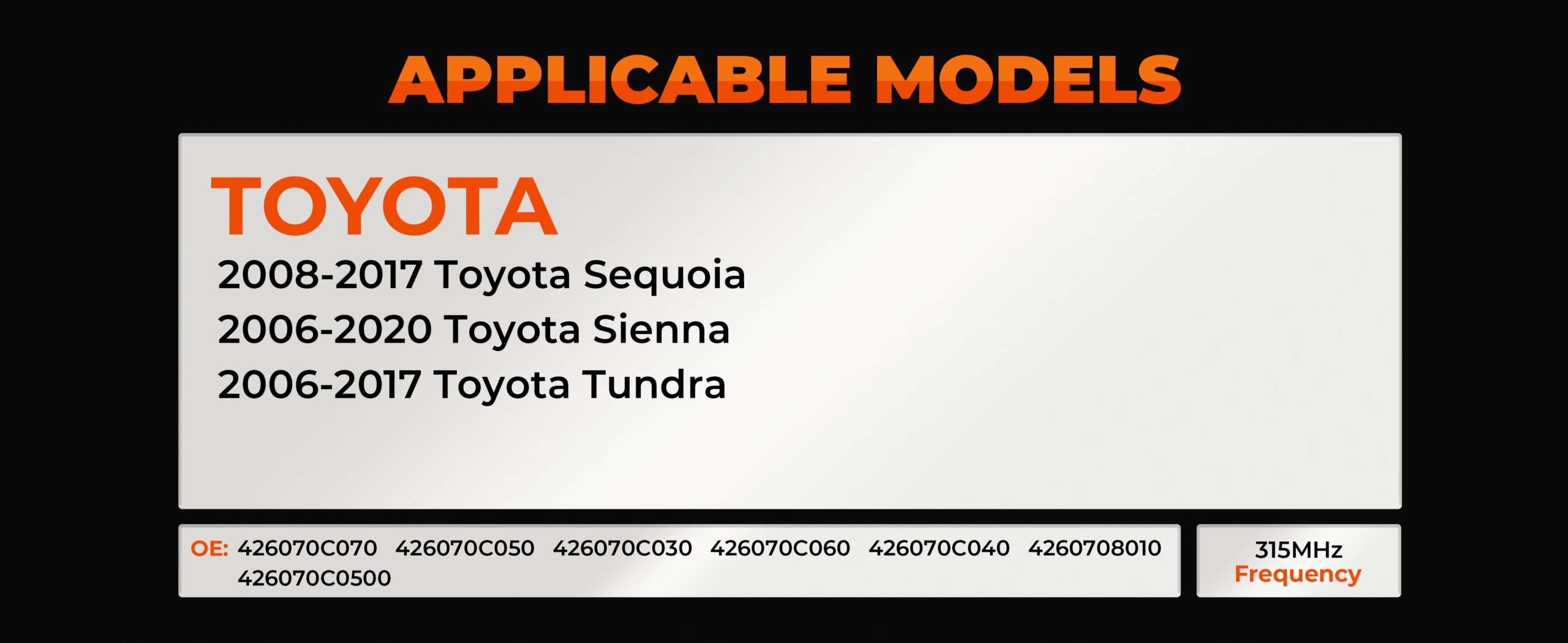 TPMS Sensor,Pre-Programmed Tire Pressure Monitor System fit for Hyundai Kia