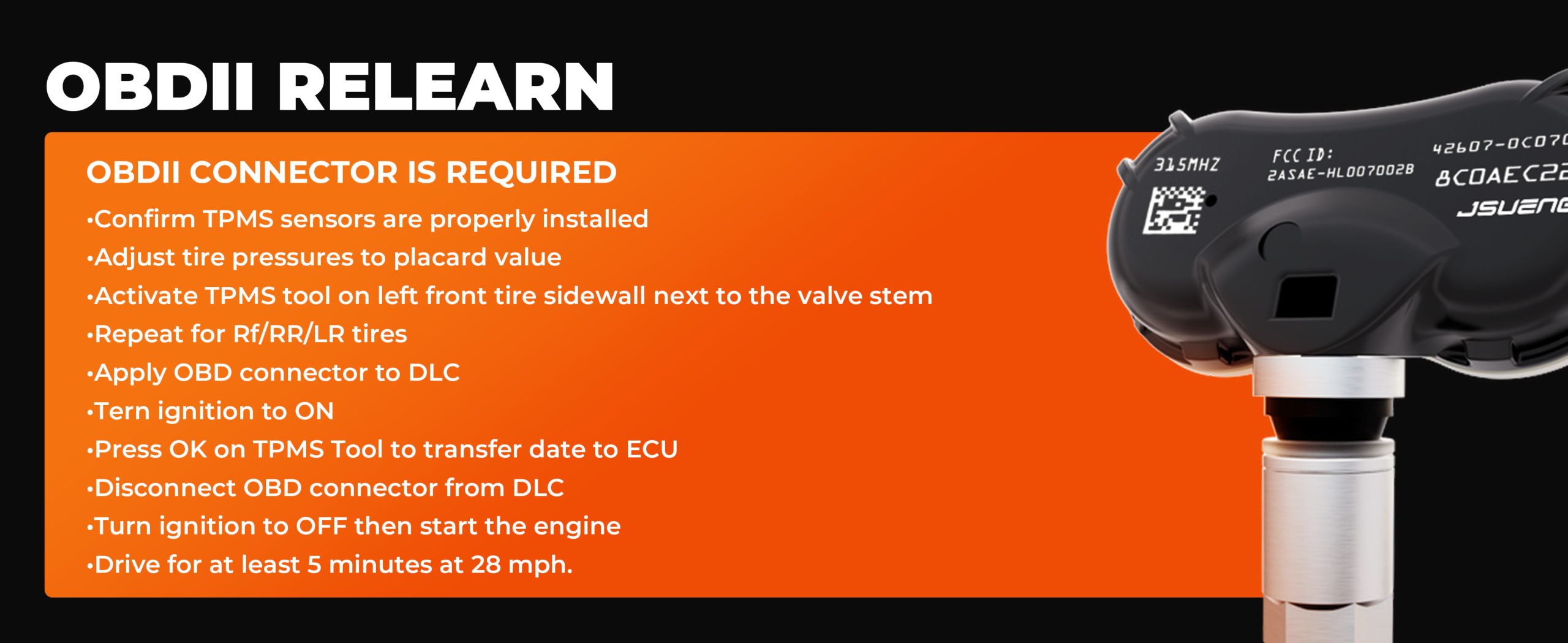 TPMS Sensor,Pre-Programmed Tire Pressure Monitor System fit for Hyundai Kia