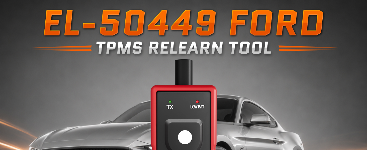 TPMS Sensor Relearn Tool, Tire Pressure Monitor Tool Compatible with Ford