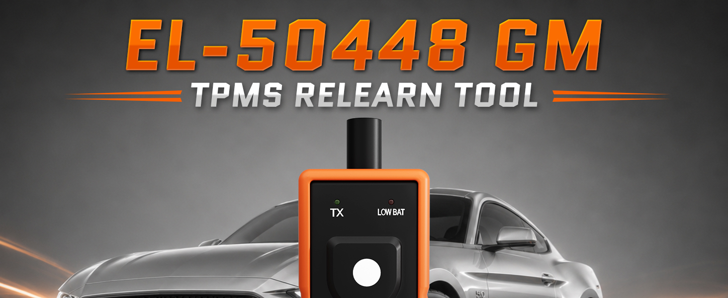 TPMS Sensor Relearn Tool, Tire Pressure Monitor Tool Compatible with GM