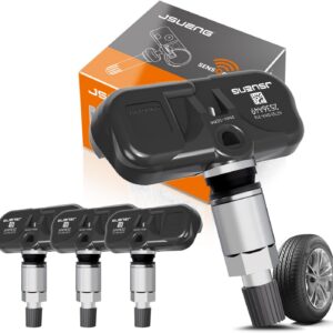 Jsueng TPMS Sensors,315Mhz 4-Pack Tire Pressure Monitoring System Sensor