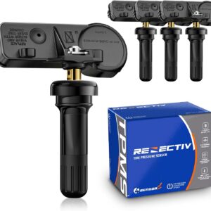 TPMS Sensor, 315MHz GM Tire Pressure Monitoring System Sensor Set of 4
