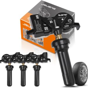 TPMS Sensors,433Mhz set of 4 Tire Pressure Monitor System for Dodge Jeep